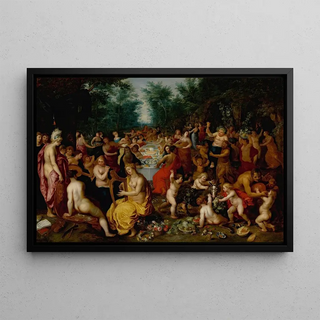 Hendrik van Balen - The Feast Of The Gods.webp