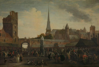 Hendrik van Minderhout - The Fish Market of Antwerp.webp