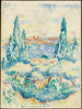 Antibes - Henri-Edmond Cross — näkymä teoksesta