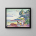 Baigneuses - Henri-Edmond Cross — kehystetty taideteos seinällä
