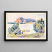 Cap Nègre - Henri-Edmond Cross — kehystetty taideteos seinällä