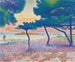 La Plage de Saint-Clair - Henri-Edmond Cross — näkymä teoksesta