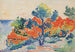 Henri-Edmond Crossin Les Roches rouges Agay - Maalaus — näkymä teoksesta