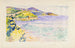 Henri-Edmond Crossin Baie marine - Maalaus — näkymä teoksesta