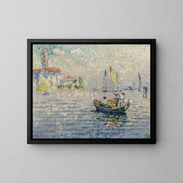 Aamu Murano - Henri-Edmond Cross — kehystetty taideteos seinällä