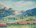 Maisema pienillä maureskilaisilla vuorilla - Henri-Edmond Cross — näkymä teoksesta