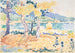 Henri-Edmond Crossin Pins sur la côte — näkymä teoksesta