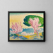 Printemps rose - Henri-Edmond Cross — kehystetty taideteos seinällä
