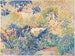 Le jardin de l'artiste à Saint-Clair - Henri-Edmond Cross — näkymä teoksesta