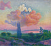 Le Nuage rose - Henri-Edmond Cross — näkymä teoksesta