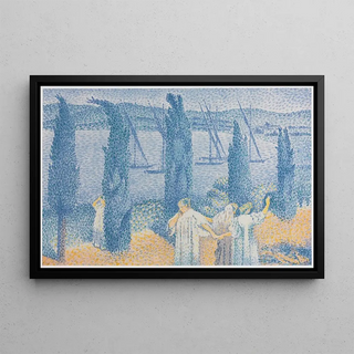 HenriEdmond Cross - The Promenade Landscape With Cypresses.webp