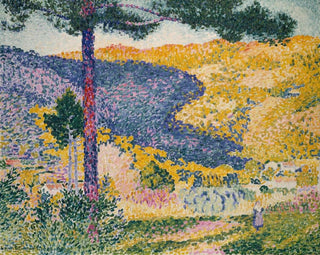 HenriEdmond Cross - Valley with Fir Shade on the Mountain.webp