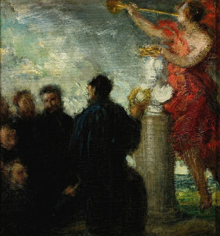 Kunnianosoitus Eugène Delacroix'lle - Henri Fantin-Latour