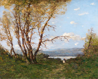 Maisema - Henri-Joseph Harpignies — näkymä teoksesta