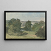 Briare-maalaus - Henri-Joseph Harpignies — kehystetty taideteos seinällä