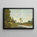 Henri-Joseph Harpignies — kehystetty taideteos seinällä