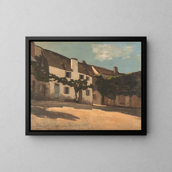 Maison Hrisson - Henri-Joseph Harpignies — kehystetty taideteos seinällä