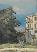 Menton - Henri-Joseph Harpignies — näkymä teoksesta