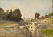Rome maalaus Palatinusnäköala - Henri-Joseph Harpignies — näkymä teoksesta