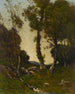 Ruisseau près de Nevers - Henri-Joseph Harpignies — näkymä teoksesta