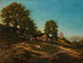 Kesämaisema ja maatila - Henri-Joseph Harpignies — näkymä teoksesta