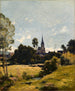 Kylän kirkosta - Henri-Joseph Harpignies — näkymä teoksesta