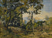 Villefranche - Henri-Joseph Harpignies — näkymä teoksesta