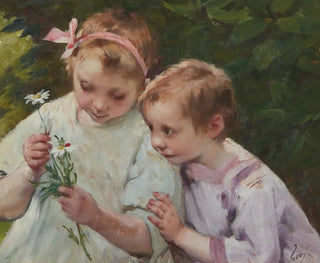 Kukat äidille - Henri Jules Jean Geoffroy — näkymä teoksesta