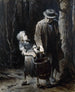 Jean Valjean ja Cosette - Henri Jules Jean Geoffroy — näkymä teoksesta