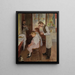 La Veille des prix - Henri Jules Jean Geoffroy — kehystetty taideteos seinällä