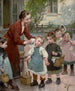 La touche des enseignants - Henri Jules Jean Geoffroy — näkymä teoksesta
