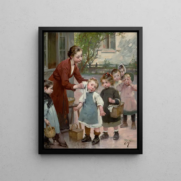 HenriJulesJean Geoffroy - The Teachers Touch.webp