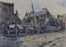 Saint-Séverin kirkon maalaus - Henri-Marie-Georges Bernardeau — näkymä teoksesta