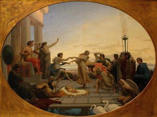 La naissance de Pindare - Henri-Pierre Picou — näkymä teoksesta