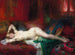 Odalisque - Henri Adrien Tanoux — näkymä teoksesta
