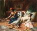 Odalisques - Henri Adrien Tanoux — näkymä teoksesta