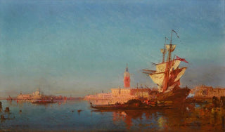 Henri Duvieux - A view of Venice.webp