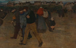 Henri Evenepoel - Returning from Work at Sunset.webp