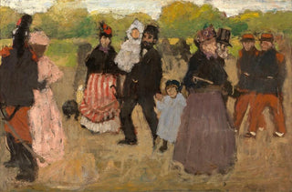 Henri Evenepoel - Sunday at the Bois de Boulogne.webp