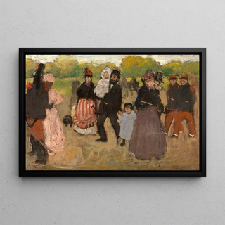 Henri Evenepoel - Sunday at the Bois de Boulogne.webp