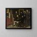 Un atelier aux Batignolles - Henri Fantin-Latour — kehystetty taideteos seinällä