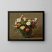 Puutarhakimppu - Henri Fantin-Latour — kehystetty taideteos seinällä