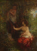 Kaksi uima-allasnaista - Henri Fantin-Latour — näkymä teoksesta
