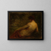 Naismaalaus alaston selkäkuvasta - Henri Fantin-Latour — kehystetty taideteos seinällä