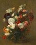 erilaisia kukkia - Henri Fantin-Latour — näkymä teoksesta