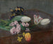 Jacinthes, tulipes ja ajatukset asetettu pöydälle - Henri Fantin-Latour — näkymä teoksesta