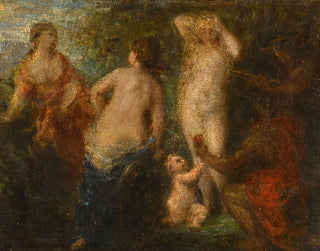 Tuomio Pariisista - Henri Fantin-Latour — näkymä teoksesta