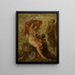 L'Homme entre le Vice et la Vertu - Henri Fantin-Latour — kehystetty taideteos seinällä