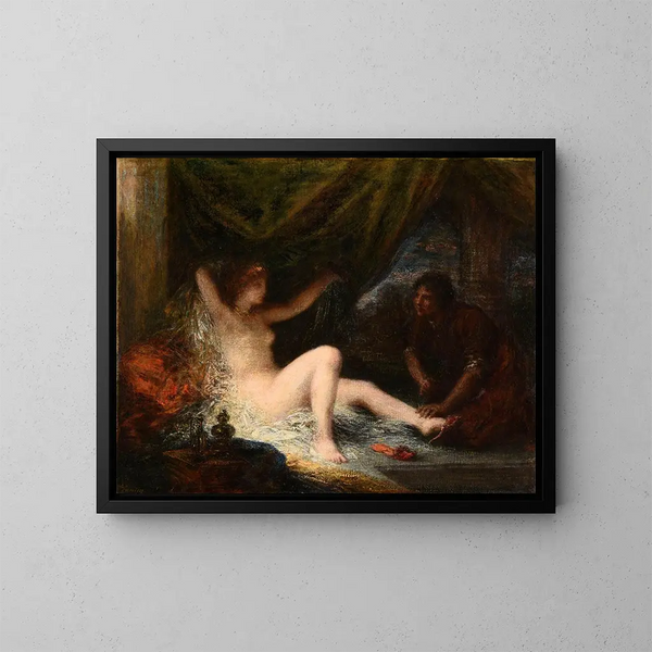 Auringonnousu - Henri Fantin-Latour — kehystetty taideteos seinällä