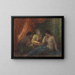 Le jeu - Henri Fantin-Latour — kehystetty taideteos seinällä